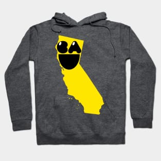 California States of Happynes- California Smiling Face Hoodie